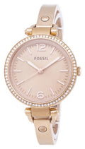 Fossil Georgia Glitz Bangle Crystal ES3226 Women's Watch