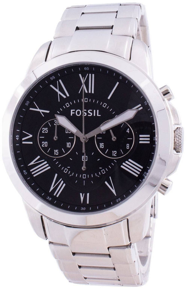 Fossil Grant Chronograph Black Dial FS4736 Men's Watch