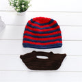 Fashion Frog Hat Beanies Knitted Winter Hat Solid Hip-hop Skullies Knitted Hat Cap Costume Accessory Gifts Warm Winter Bonnet