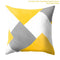 Frigg Yellow Black Geometric Pattern Square Cushion Cover Pillow Case Polyester Throw Pillows Cushions For Home Decor 45x45cm