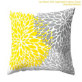 Frigg Yellow Black Geometric Pattern Square Cushion Cover Pillow Case Polyester Throw Pillows Cushions For Home Decor 45x45cm