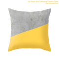 Frigg Yellow Black Geometric Pattern Square Cushion Cover Pillow Case Polyester Throw Pillows Cushions For Home Decor 45x45cm