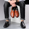Leather Shoes Men&#39;s Leather Spring 2021 New Men&#39;s Business Casual Soft-Soled Non-Slip Breathable All-Match Footwear