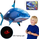 Remote Control Shark Toys Air Swimming RC Animal Radio Fly Balloons Clown Fish Animals Halloween Christmas Toy For Children Boys