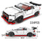 Racing Car City Speed Champions Sports Model Building Blocks DIY Bricks Kids Toy Classic Rally Super Racers Vehicle f1 technique