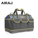 AIRAJ 2022 Upgrade Tool Bag 13/15/17/19/23 in Electrician Bag 1680D Oxford Waterproof Wear-Resistant Strong Tool Storage Toolkit