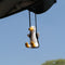 Gypsum Cute Anime Car Accessorie Swing Duck Pendant Auto Rearview Mirror Ornaments Birthday Gift Auto Decoraction Car Fragrance