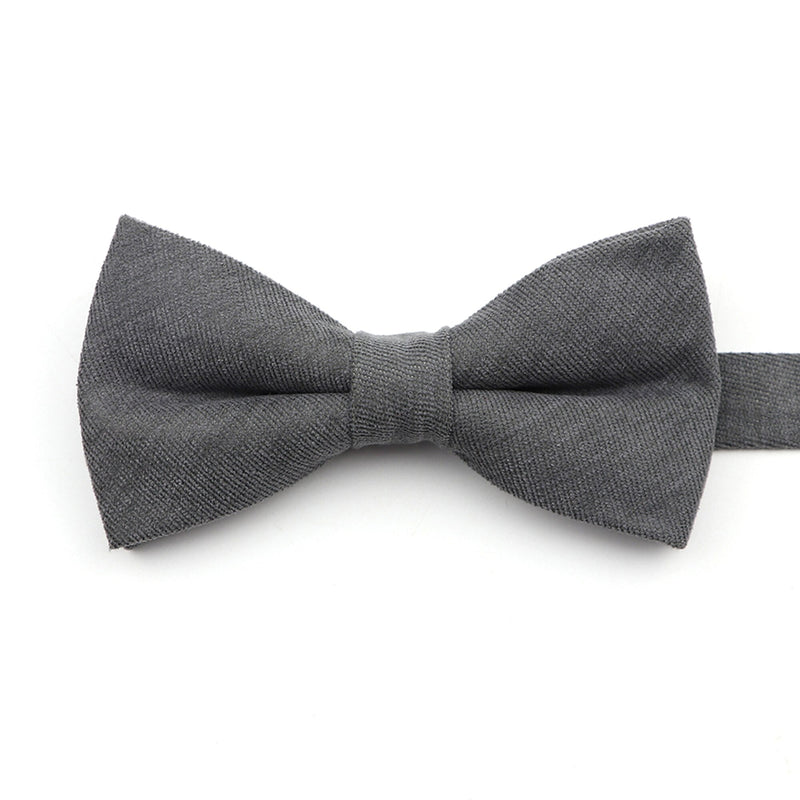 NEW Macarons Solid Color Men Bow Tie Super Soft Suede Classic Shirts Bowtie Bowknot Adult Child Butterfly Cravats For Wedding