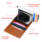 Custom Name Wallet 2022 New Man Wallet Card Holder Smart Wallet Business Card Holder Rfid Wallet Aluminum Box Credit Card Holder