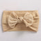 32 Colors Cable Bow Baby Headband for Child Bowknot Headwear Cables Turban for Kids Elastic Headwrap Baby Hair Accessories