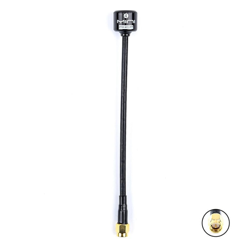 5.8G BlackSheep / Lollipop 4 RHCP Antenna High Gain 2.8Dbi FPV Transmitter/Receiver SMA/RP-SMA/MMCX/UFL for RC FPV Racing