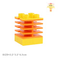 Big Building Blocks Pipeline Playground Spin Parts Slide Ladder Gear Swing Compatible Bricks Baby Assemble Interactive Toys Gift