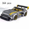 Racing Car City Speed Champions Sports Model Building Blocks DIY Bricks Kids Toy Classic Rally Super Racers Vehicle f1 technique