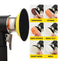 New Orbit Air Sander Mini Pneumatic  1&quot;/2&quot;/3&quot;  Grinding Machine set for Car Polishing High Speed Air Powered  Polisher air tool