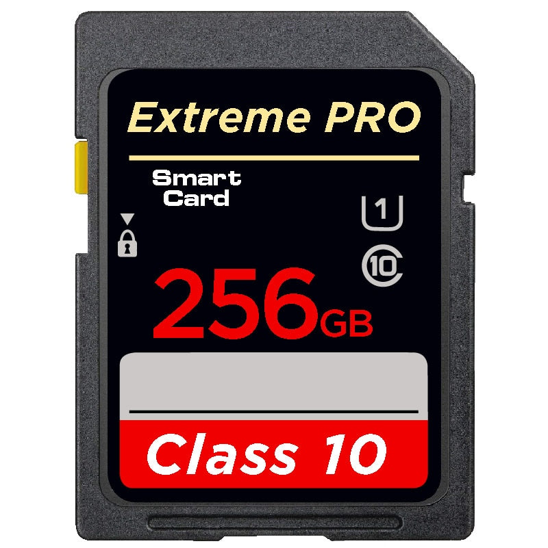 Original 16G 32GB U1 SDHC 64GB 128GB 256GB U3 SD Card SDXC Class10 V10 Memory Card For 1080p 3D 4K Video Camera