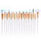 20Pcs Diamond Makeup Brushes Set Powder Foundation Blush Blending Eye shadow Lip Cosmetic Beauty Make Up Brush Pincel Maquiagem