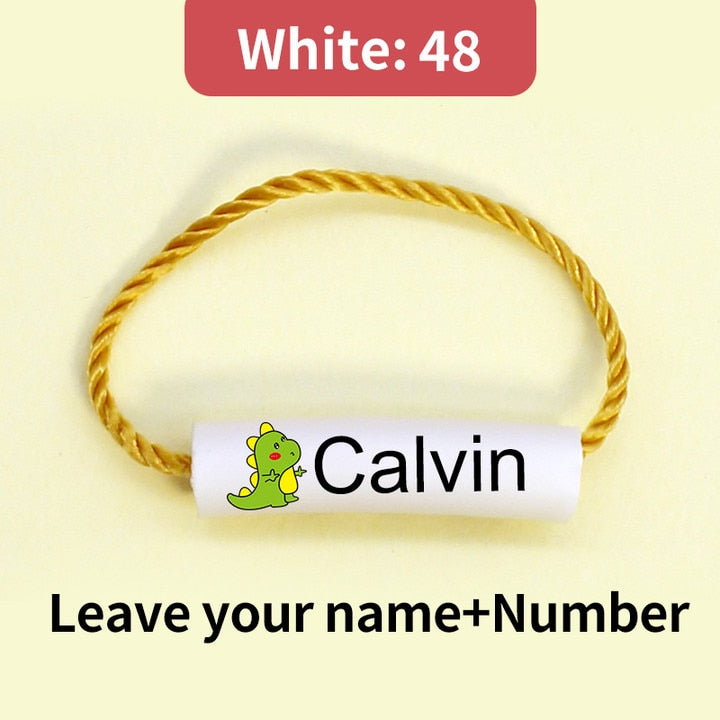 Customized Name Ring Waterproof Baby Shoe Bag Name Sticker Shoe Ring Buckle Kindergarten Name Buckle Pendant