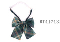 Feminine Plaid Bowtie Casual Bow tie For Women Uniform Collar Butterf Bowknot Adult Check Bow Ties Cravats Girls Bowties