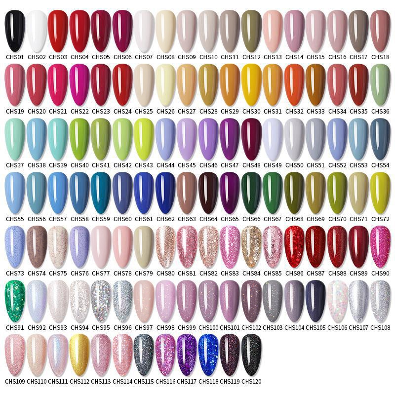 BORN PRETTY Nail Gel 120Colors 10ml Gel Nail Polish Soak Off UV LED Gel Varnish iridescent Shining Nagel Kunst Gellack