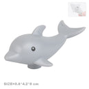Multiple Styles Big Size Building Blocks Animals Accessories Figures Farm Zoo DIY Bricks Education Assemble Toys For Children