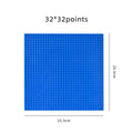 Building Blocks Base Plates Road Plate Straight Crossroad Curve Block Compatible Legoing Toys Base Plates Toys for Kids