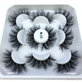 2022 New 5 pairs natural false eyelashes fake lashes long makeup 3d mink lashes eyelash extension mink eyelashes short eyelashes