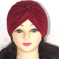 Fashion Muslim Turban Scarf For Women Islamic Inner Hijab Caps Twisted Arab wrap Head Wraps Musulman Turbante Mujer