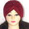Fashion Muslim Turban Scarf For Women Islamic Inner Hijab Caps Twisted Arab wrap Head Wraps Musulman Turbante Mujer