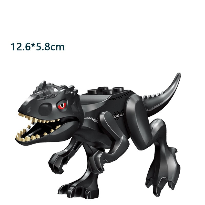 Jurassic Dinosaur Building Blocks Toys Park Compatible Major Brand Gifts Simulation Animal Rex Raptor Ankylosaur Christmas Gifts