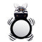 Black White View Back Seat Mirror Baby Car Mirror Safety Seat Headrest Rearview Mirror Baby Facing Rear Ward Car Kids Monitor