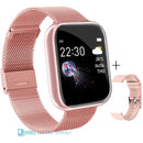 2021 Ladies Sport Bracelet Smart Watch Women Smartwatch Men Smartband Android IOS Waterproof Fitness Tracker Smart Clock Mens