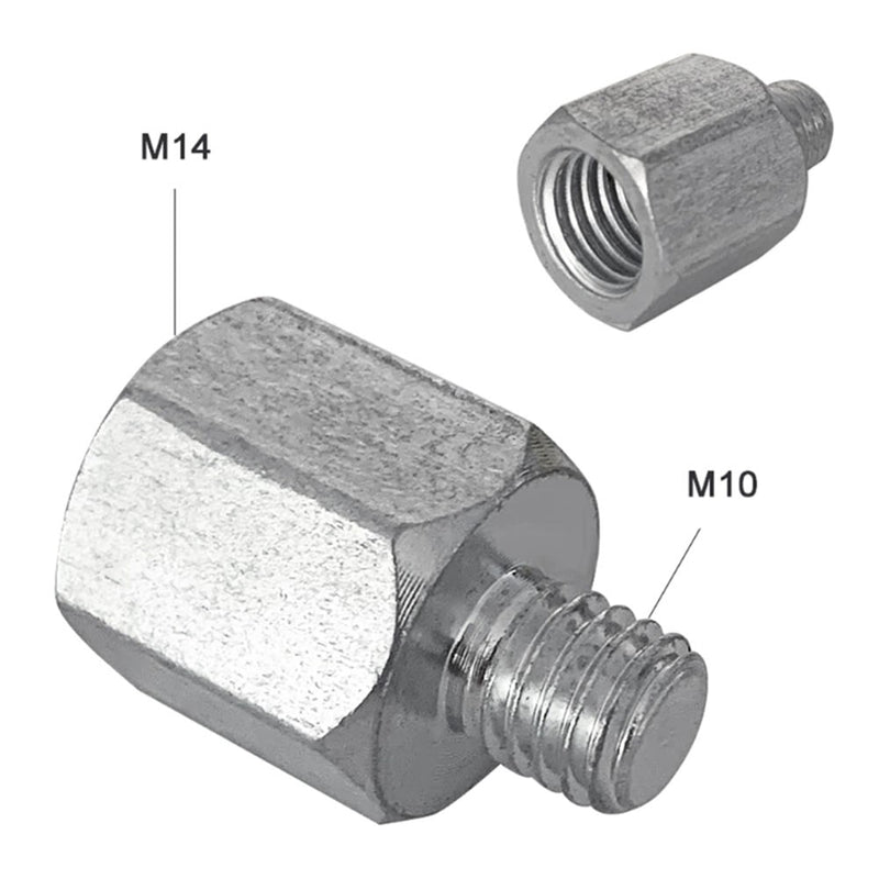 1Pcs M10 M14 Adapter Angle Grinder Polisher Interface Connector Converter Screw Connecting Rod Power Accessories Thread Adapter