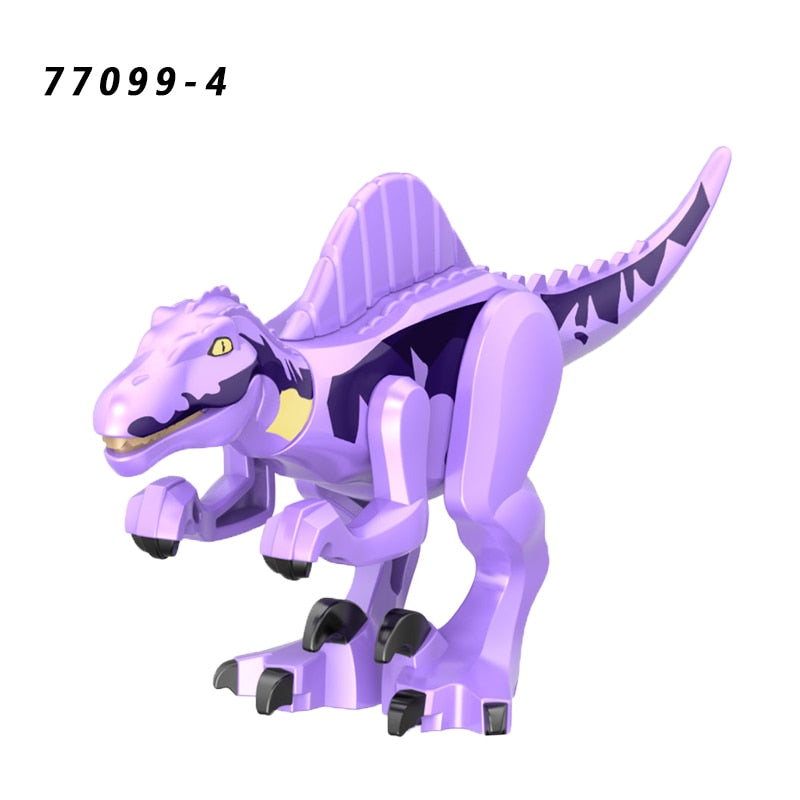 Jurassic Dinosaur Park Indominus Rex DIY Blocks Dinosaurs Tyrannosaurus Rex Tiny Models Building Block Kid Toys Animals Set Gift