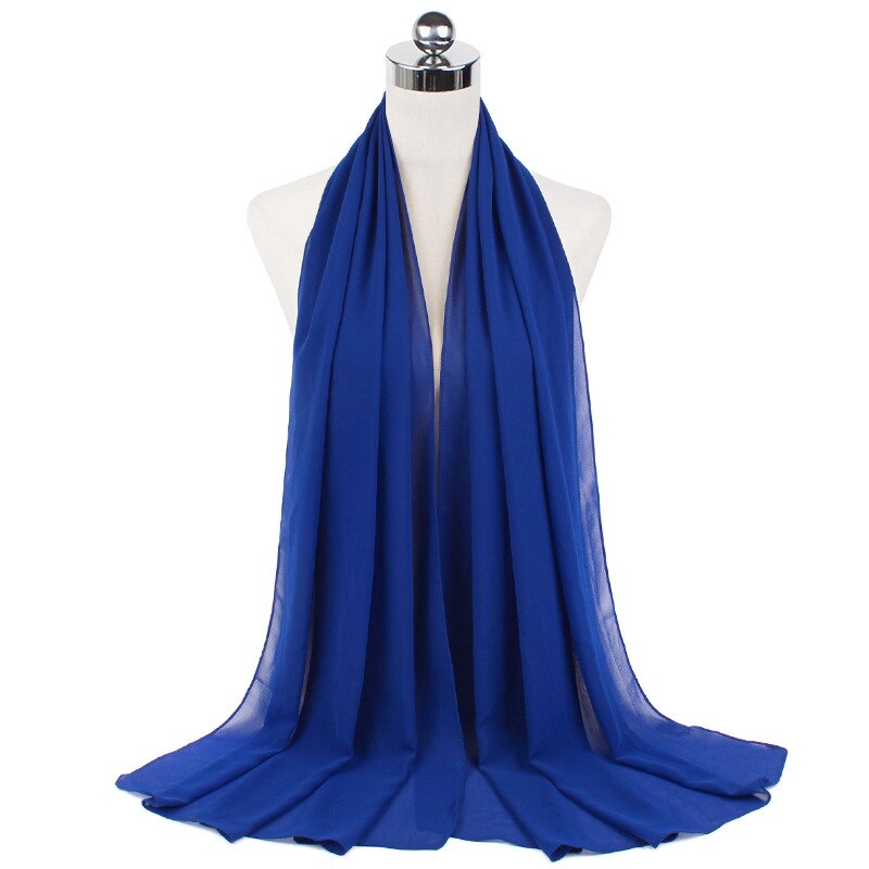 2021 Fashion Women Solid Chiffon Headscarf Ready To Wear Instant Hijab Scarf Muslim Shawl Islamic Hijabs Arab Wrap Head Scarves