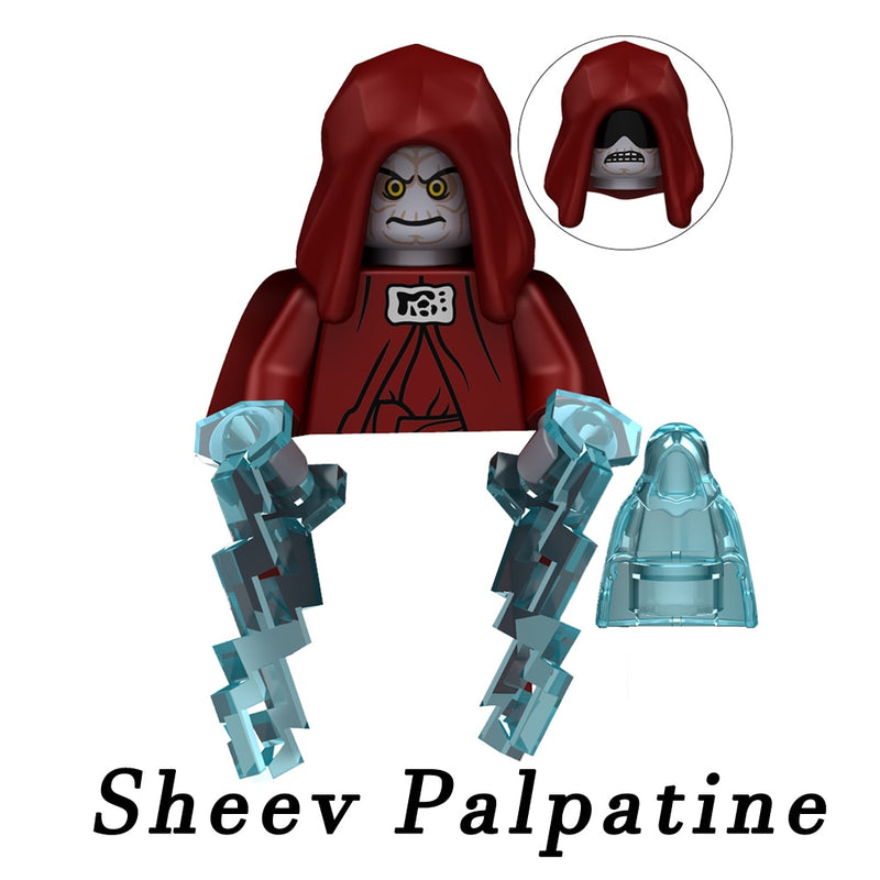 DISNEY ARC Clone Troopers Building Blocks LUKE Skywalker Mandalorians Boba Fett Palpatine Yoda R2D2 Bricks Action Figures Toys