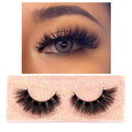 FOXESJI Makeup Eyelashes 3D Mink Lashes Fluffy Soft Wispy Natural Cross Lash Extension Reusable Fake Lashes Mink False Eyelashes