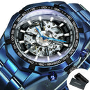 Winner Watch Men Skeleton Automatic Mechanical Watch Gold Skeleton Vintage Man Watch Mens Watches Top Brand Luxury часы мужские