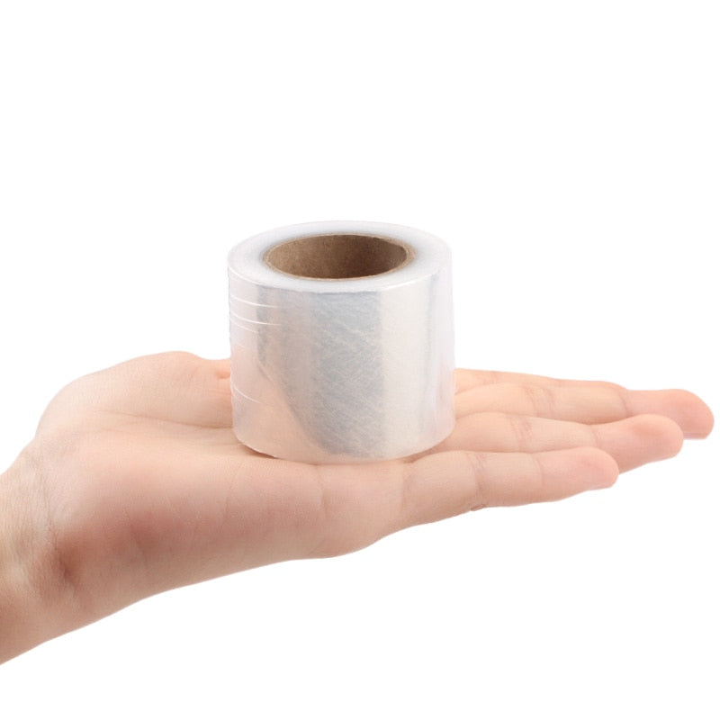 1 Roll 200M Eye Use Clear Plastic Wrap Tattoo Eyebrow Film Professional False Eyelashes Extension Grafting Permanent Makeup Tool