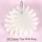Clear Nature Black False Tips For Nail Art Display Oval Fan Style Nail Swatch Polish Stand Tips Practice Manicure Tools BEA23-2