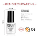 ROSALIND Nail Gel Polish Semi Permanent Polish All For Manicure Nails Art UV Hybrid Varnishes Gellak Base TOP Primer For Nails