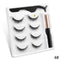 Magnetic Eyelashes 3D Mink Eyelashes Magnetic Eyeliner Magnetic Lashes Short False Lashes Lasting Handmade Eyelash Makeup Tool