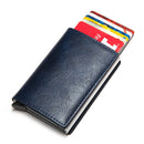 Custom Name Wallet 2022 New Man Wallet Card Holder Smart Wallet Business Card Holder Rfid Wallet Aluminum Box Credit Card Holder