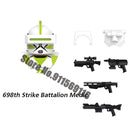 Disney Republic Commando Clone 501st Troopers Building Blocks Force 99 Scorch Sev Crosshair Wrecker Bricks Figures Toys