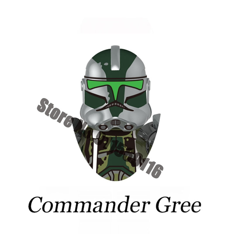 Disney Republic Commando Clone 501st Troopers Building Blocks Force 99 Scorch Sev Crosshair Wrecker Bricks Figures Toys