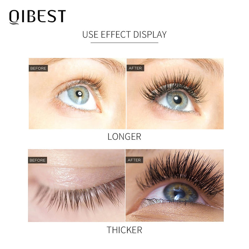 QIBEST Eyelash Growth Enhancer Natural Medicine Treatments Eye Lashes Serum Mascara Eyelash Lift Lengthening Eyebrow Growth