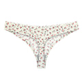 Lady Print Lovely Panties Women Cotton Seamless Underwear for Female Sexy Low Ries G-String Thongs Comfort Briefs Lingerie