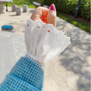 New Fake sleeves autumn winter wild sweater decorative sleeves pleated wrist Pleated organ fake sleeves universal fake cuff