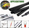 164pcs Set Polyolefin Shrinking Assorted Heat Shrink Tube Wire Cable Insulated Sleeving Tubing hand tools Set