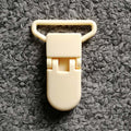 5pcs 25mm Plastic Baby Pacifier Chain Transparent Pacifier Clips Soother Holder For Baby Pacifier Nipples Holder Round Clamp