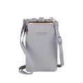 Women Wallets Brand Pu Leather Mobile Phone Bags Big Card Holders Wallet Handbag Purse Clutch Shoulder Crossbody Bags Lady 2022